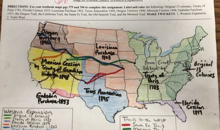 Manifest destiny icivics answer key