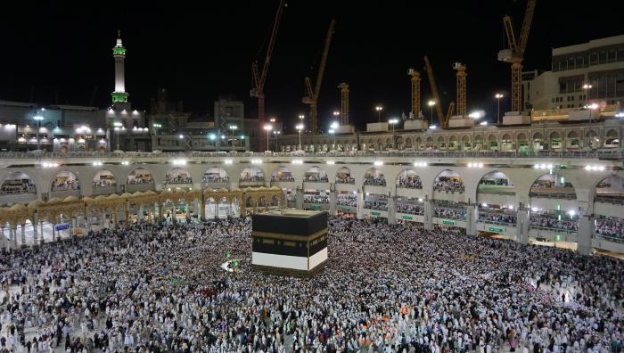 How would muslims make the hajj in the 1700s