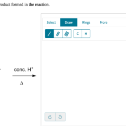 Draw the major organic product formed in the reaction